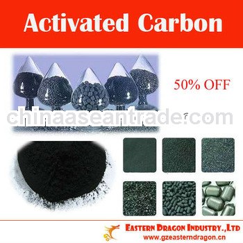 column COAL activated carbon for toxic gas purification