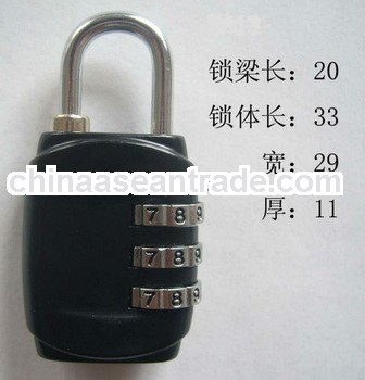 combination bag lock