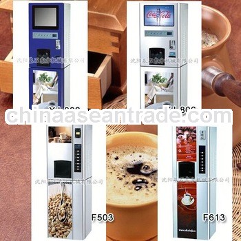combo vending machine-cold drink and coffee vending machine f613-180