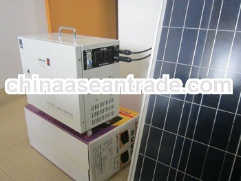 convenient solar power system kit with solar controller inverter battery all in one kit