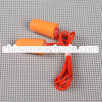 corded foam earplugs with string