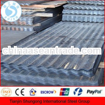 corrugated steel sheets used for rolling shutter door