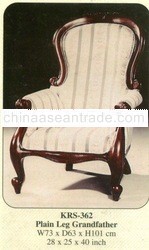 Plain Leg Grandfather Mahogany Indoor Furniture.