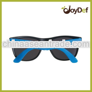 custom logo cheap promotionl rubberized wayfarer sun glasses