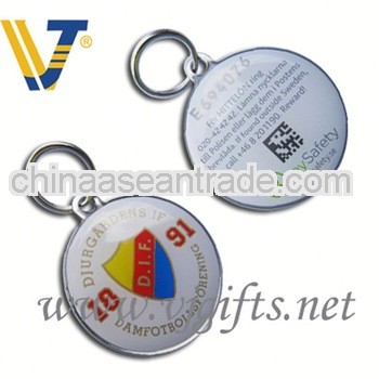 custom made logo cheap keychain wholesale metal