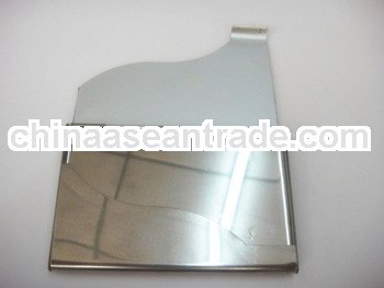 custom made stainless steel business card holder case for promotion