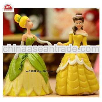 custom make plastic princess dolls mini dolls