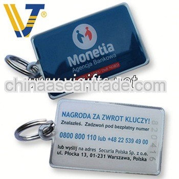 custom metal personalised keychains