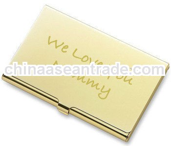 custom new cover metal business credit card holder for promotion