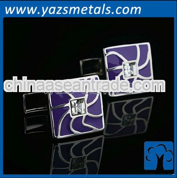 customize die-cut metal cufflinks, as blue stone cufflinks