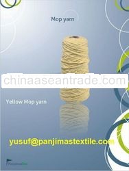 Yellow Colour Mop Yarn