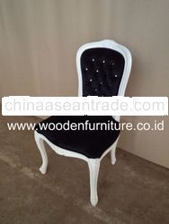 Antique Reproduction Chair French Style Chair Victorian Dining Chair Wooden Furniture Vintage Europe