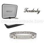 APB1002 Titanium Diamond Bracelet