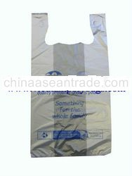 Cheap t-shirt plastic bag made in 