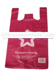 T-shirt plastic bag made in 