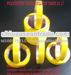  Yellow Electrical Commonly Insulation Wire High Temperature Adhesive Tape