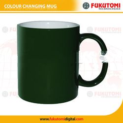  11oz Color Changing Sublimation Mugs-Green