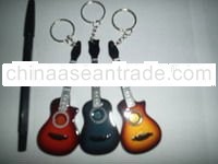 Acoustik Guitar miniature key Chains