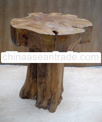 Mushroom Wooden Stool