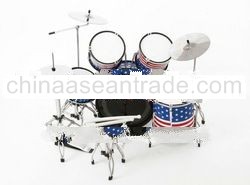 Miniature drum set