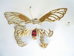 Glitters butterfly