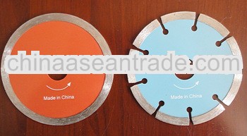 diamond cutting disc for cutting porceilain tils , granite