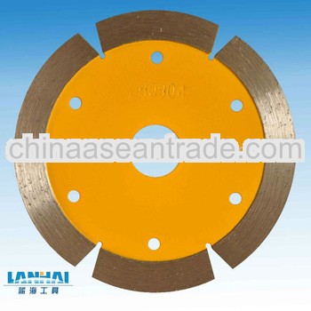 diamond segment circular dry cut saw blade for cutting