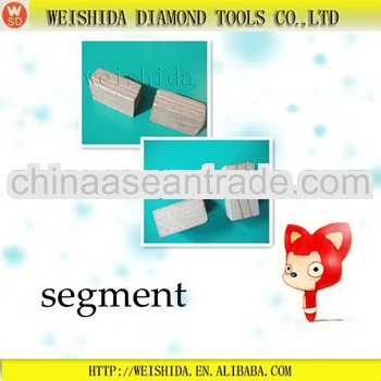 diamond segments for granite sandstone cutting