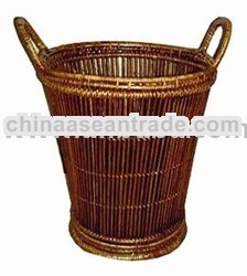 Round Basket Rattan stick