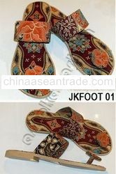 Batik sandals