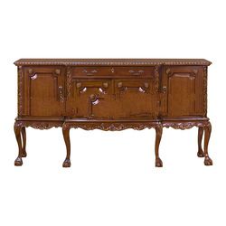 Chippendale Buffet with 4 Doors and 1 Drawer