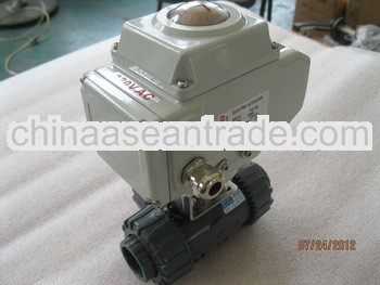 dn 25 plastic ball valve three-way motorized valve