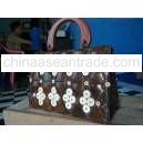 hand bags from rottan, coconut, woods, pandan