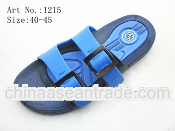 double belt casual slipper for men