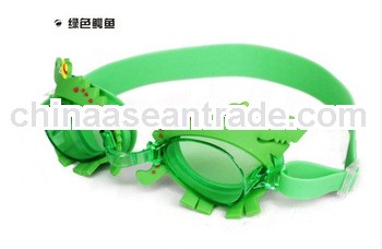 double strap swimming goggles, Anti-fog treatment with soft and comfortable silicone gasket and stra