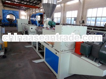 double wall corrugated pipe extruder system