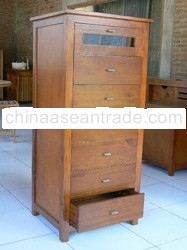 Teak 7-drawers Cabinet for indoor