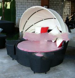 Rattan Sun Bed