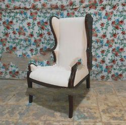  Furniture - Classic Wing Chair Mahogany