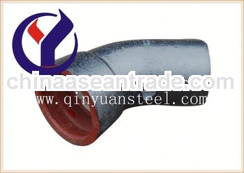 ductile iron flange pipe fitting