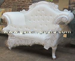 French Style Furniture - Sofa Wood Carving Living Room Furniture