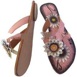 Painting Leather Sandals Manufacturer in Bali