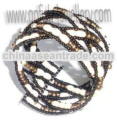 Bead choker Zebra