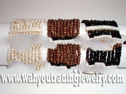 glass beads bracelet