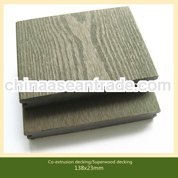 eco-friendly outdoor Co-extrusion wpc decking