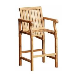 Teak Outdoor Furniture - Viking Bar Chair