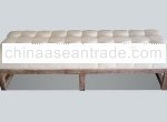 White Sofa Bench