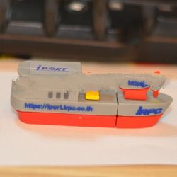 Ship type USB thumb drive, ship flash drive