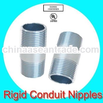 electrical galvanized threaded pipe nipple