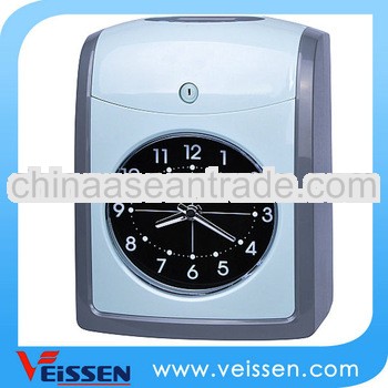 electronic time clock with backup battery